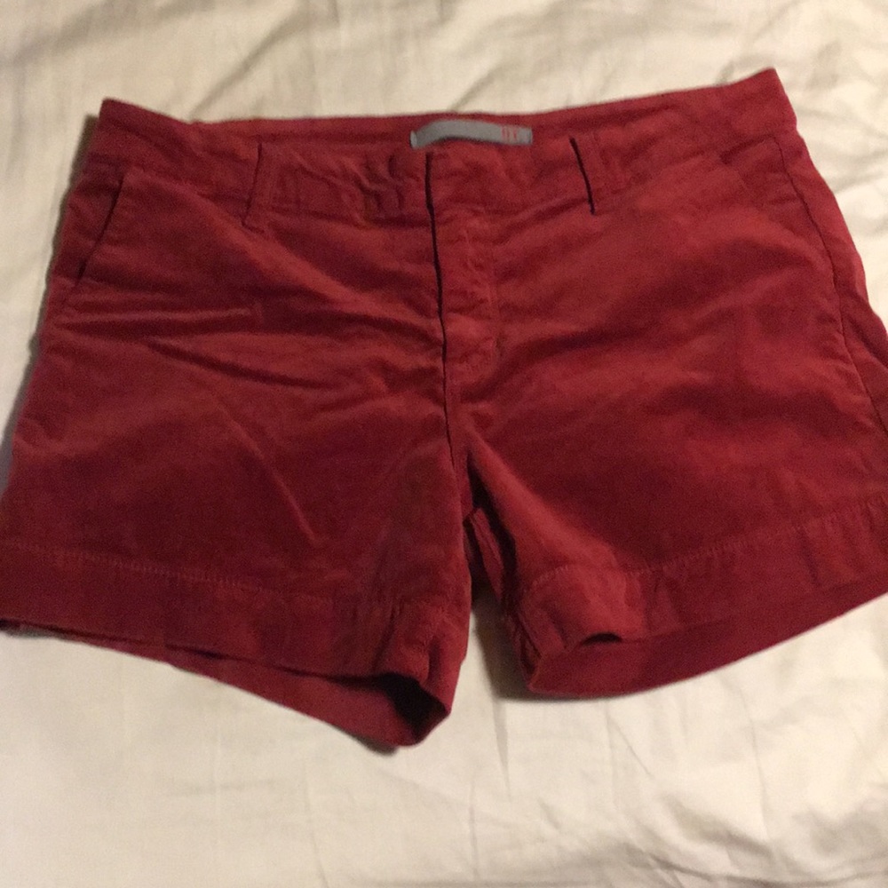 Suede shorts
